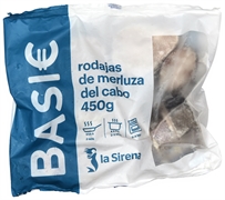 LA SIRENA BASIC Rodajas de merluza del Cabo