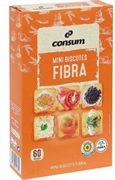 CONSUM Mini biscotes con fibra