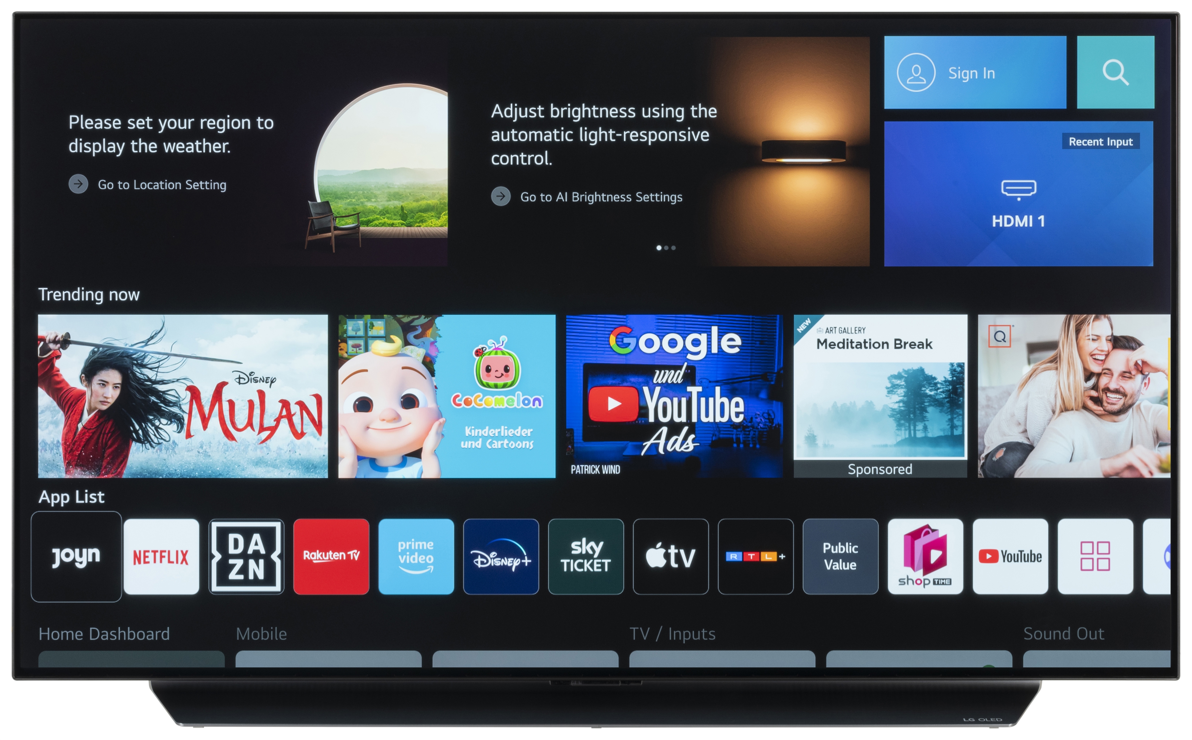 LG OLED48C24LA