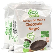 ECOCESTA TORTITA DE MAÍZ Y CHOCOLATE NEGRO