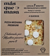 MÁS QUE MASA 4 QUESOS