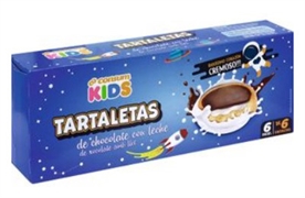 CONSUM KIDS Tartaletas de chocolate con leche