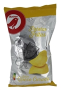 AUCHAN (ALCAMPO) PATATAS FRITAS SABOR A QUESO CURADO