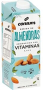 CONSUM Bebida de amendras enriquecida con vitaminas A, D Y E