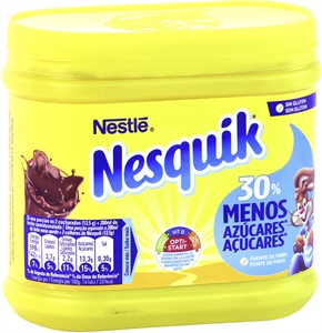 NESTLÉ NESQUIK 30% MENOS DE AZÚCAR