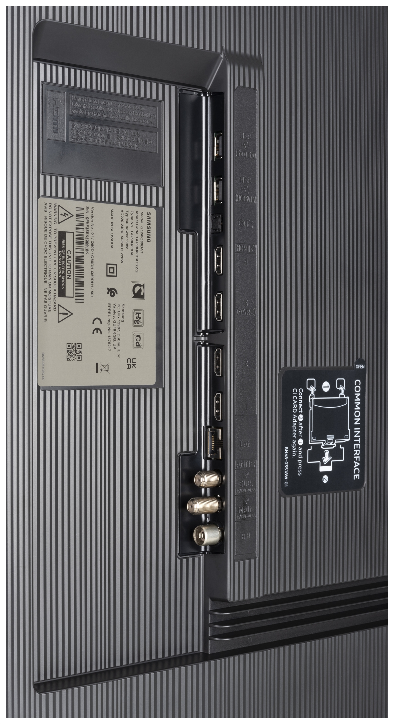 SAMSUNG TQ50Q80D