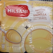 MILSANI (ALDI) NATILLAS SABOR VAINILLA