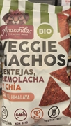 ANACONDA VEGGIE NACHOS DE LENTEJAS, REMOLACHA Y CHÍA CON SAL DEL HIMALAYA