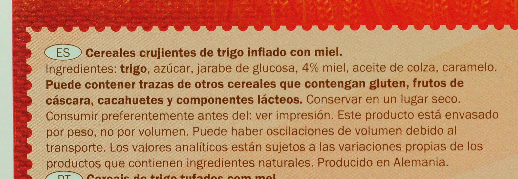 CROWNFIELD (LIDL) GOLDEN PUFFS.