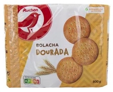 AUCHAN (ALCAMPO) Galleta dorada