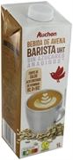 AUCHAN (ALCAMPO) BEBIDA DE AVENA BARISTA UHT