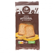 CARREFOUR CLASSIC Biscote integral de trigo (60%)