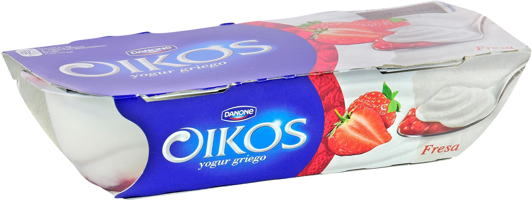 OIKOS (DANONE) YOGUR GRIEGO FRESA.