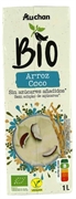 AUCHAN BIO (ALCAMPO) ARROZ COCO SIN AZÚCARES AÑADIDOS