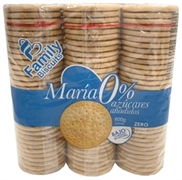 FAMILY BISCUITS María 0% azúcares añadidos.