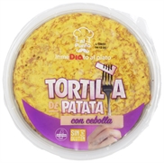 AL PUNTO (DIA) TORTILLA DE PATATA CON CEBOLLA