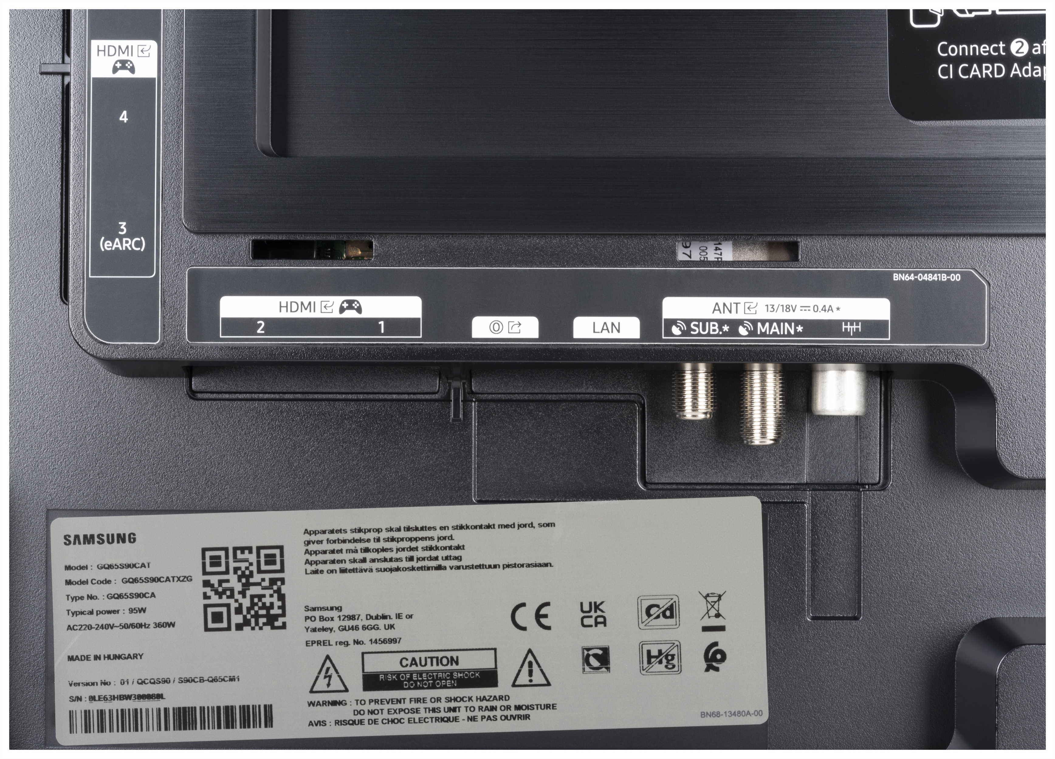 SAMSUNG TQ65S90C