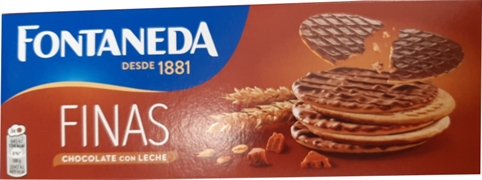 FONTANEDA Finas chocolate con leche