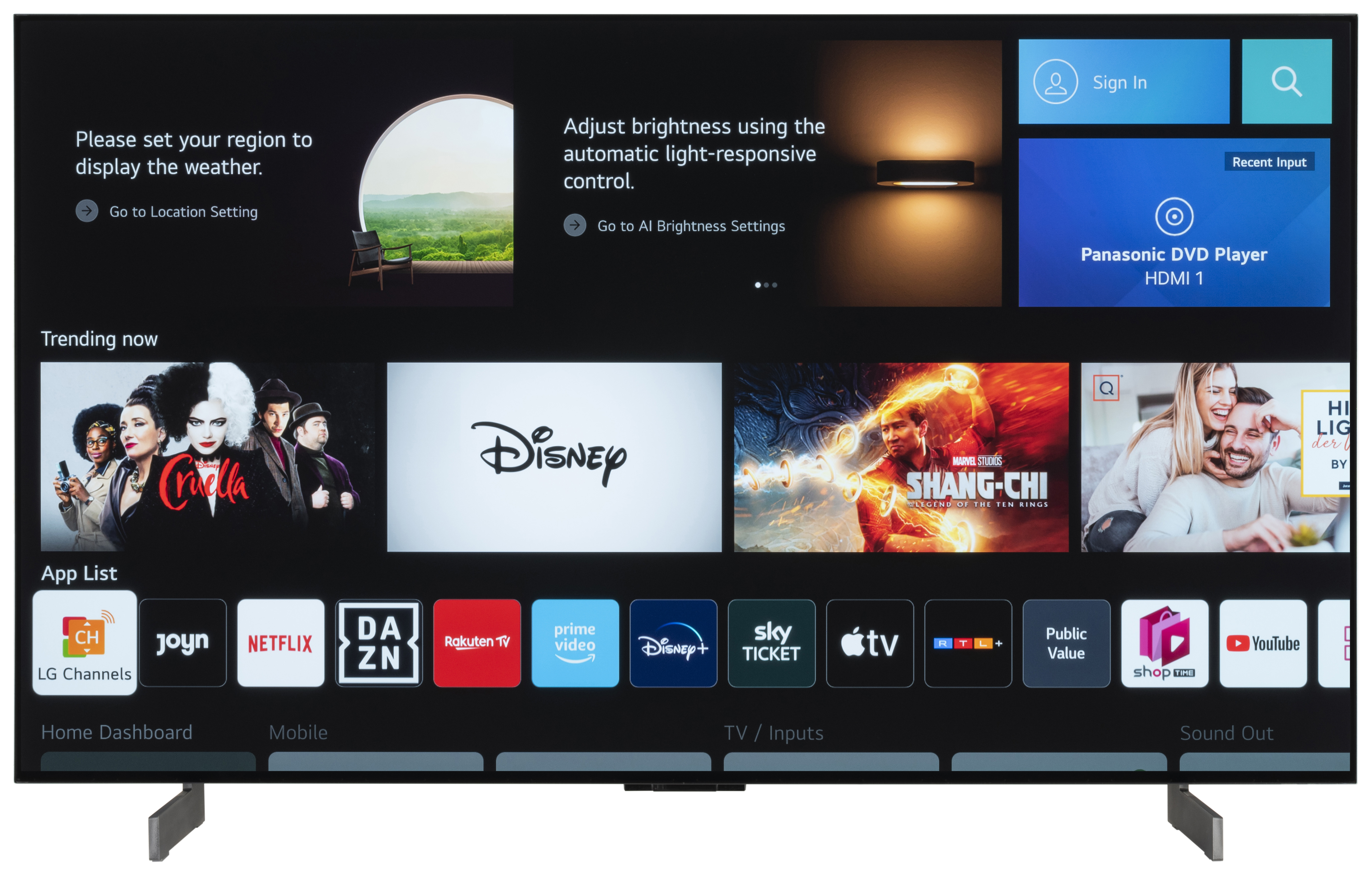 LG OLED42C24LA
