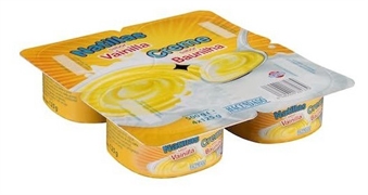 HACENDADO (MERCADONA) NATILLAS SABOR VAINILLA