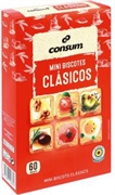 CONSUM Mini biscotes clásicos