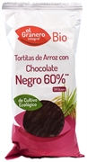 EL GRANERO INTEGRAL BIO TORTITA DE ARROZ CON CHOCOLATE NEGRO 60%