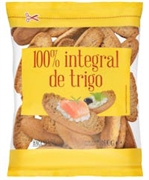 HACENDADO (MERCADONA) 100% integral de trigo, panecillo
