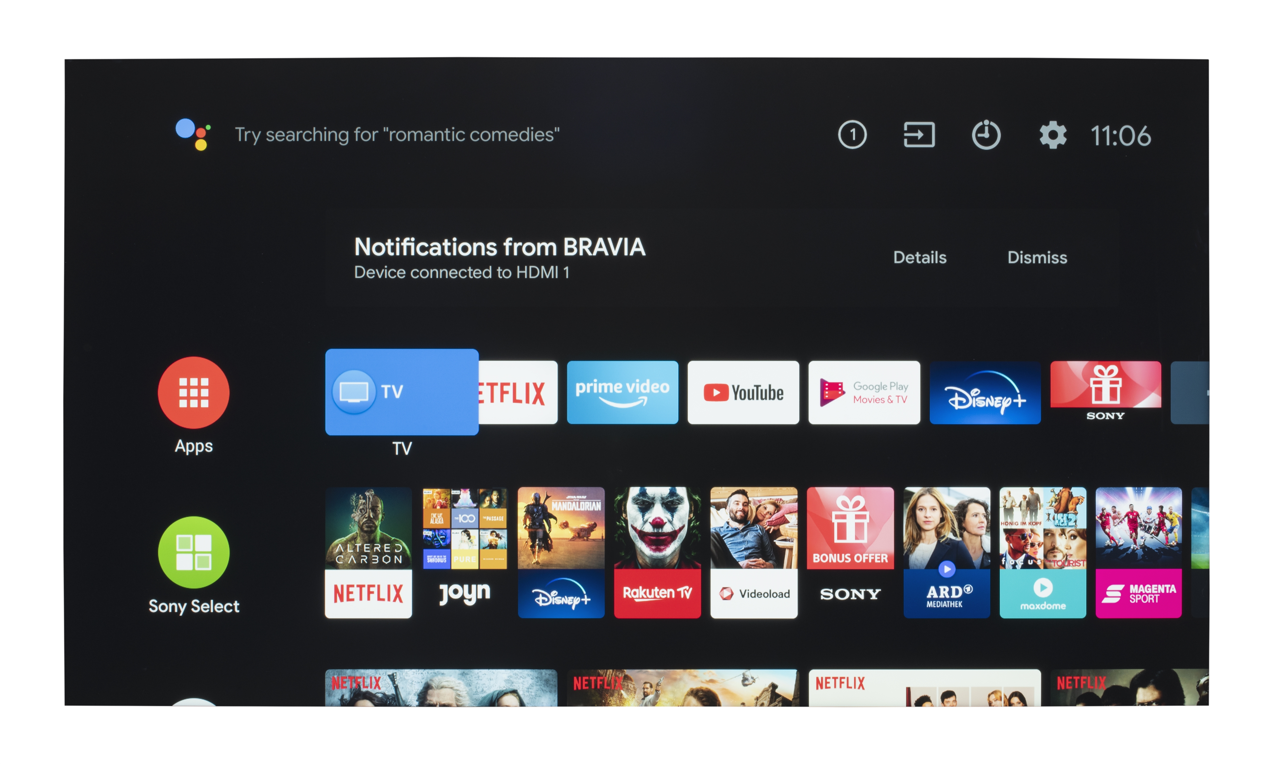 SONY KD-55XH8096