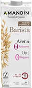 AMANDIN Barista avena 0% azúcares