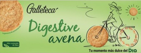 GALLETECA (DIA) DIGESTIVE AVENA