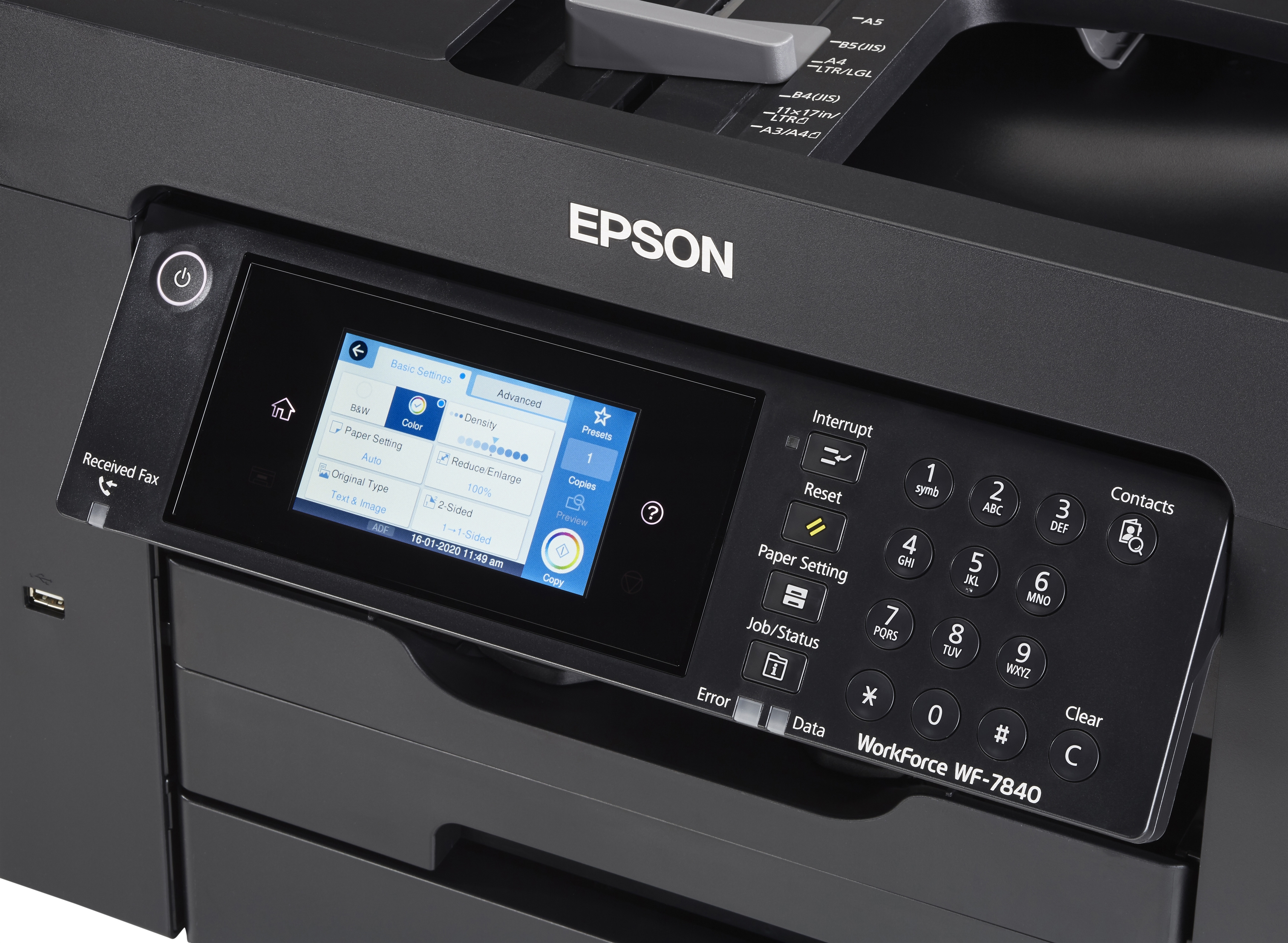 EPSON WORKFORCE WF-7840DTWF