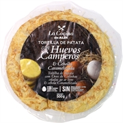 LA COCINA DE ALDI TORTILLA DE PATATA CON HUEVOS CAMPEROS Y CEBOLLA CARAMELIZADA