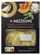 AUCHAN GOURMET (ALCAMPO) MEZZELUNE CALABAZA, MASCARPONE Y SALVIA