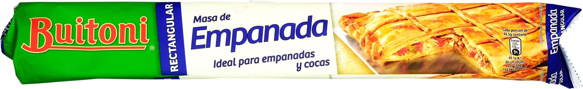 BUITONI MASA DE EMPANADA RECTANGULAR