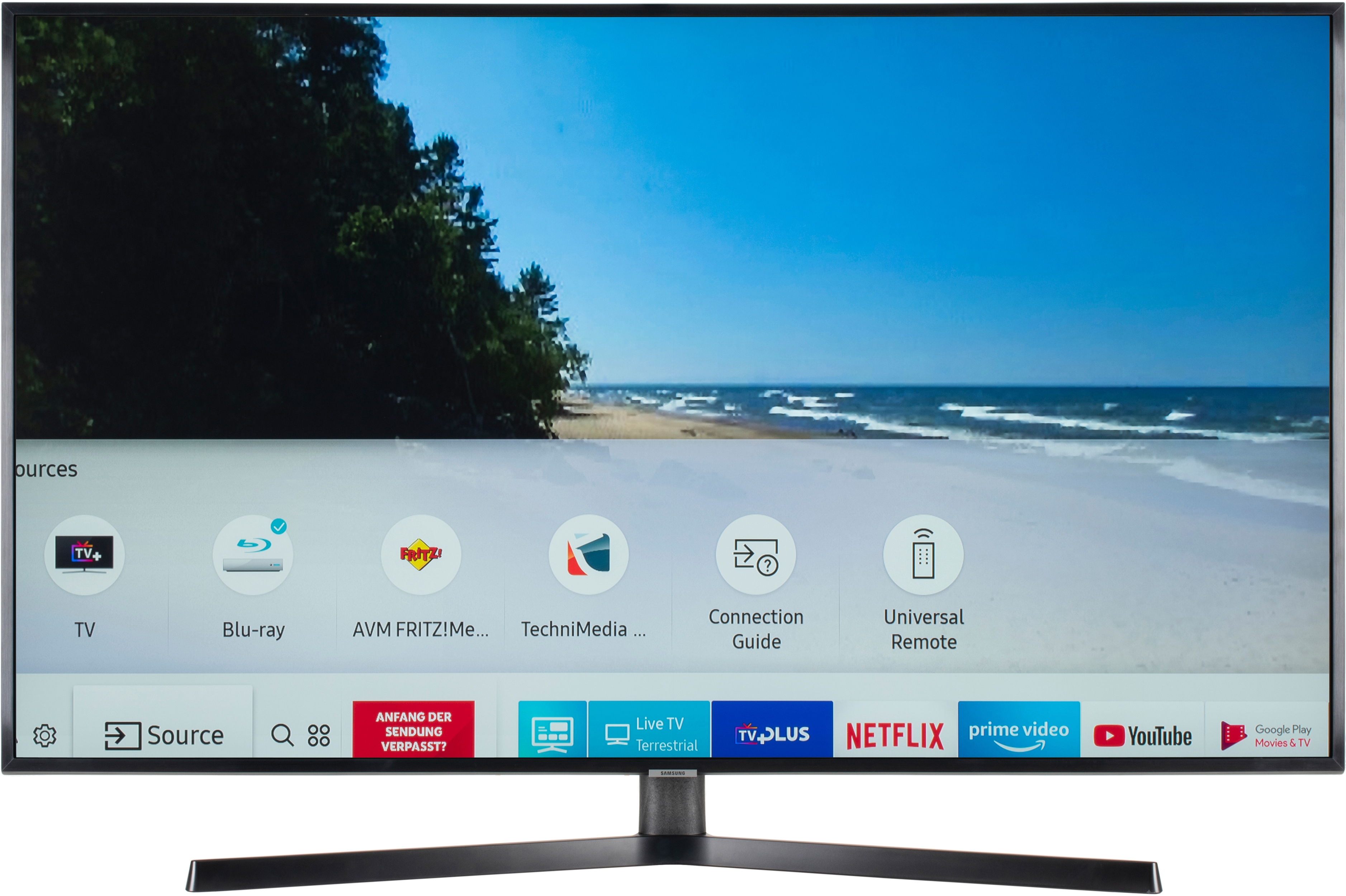 SAMSUNG UE55NU7405