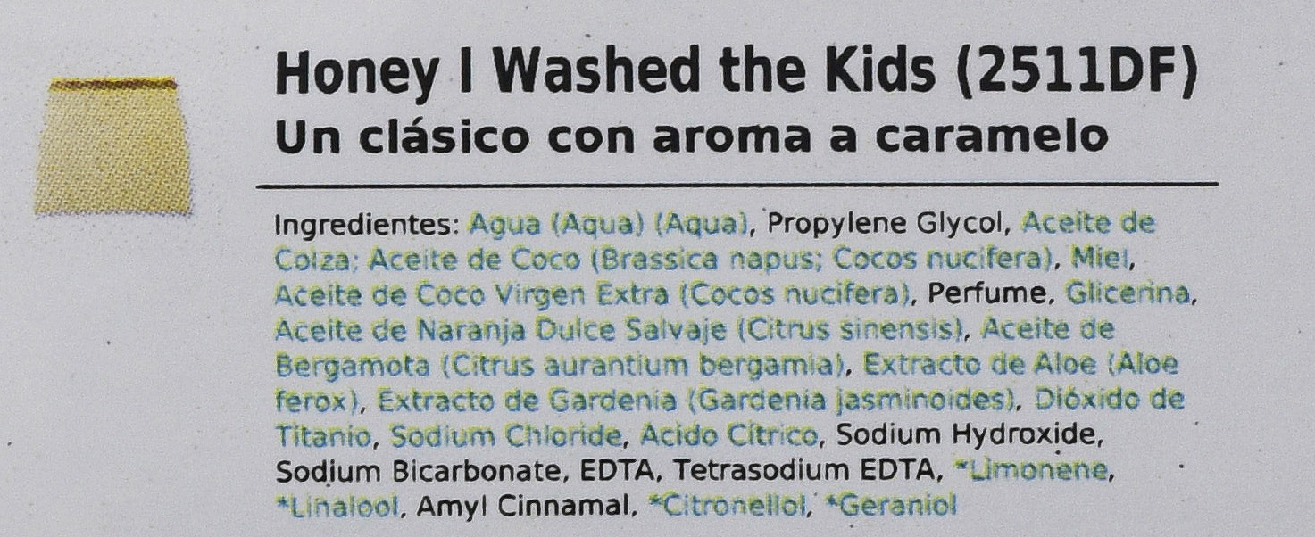 LUSH HONEY I WASHED THE KIDS OCU