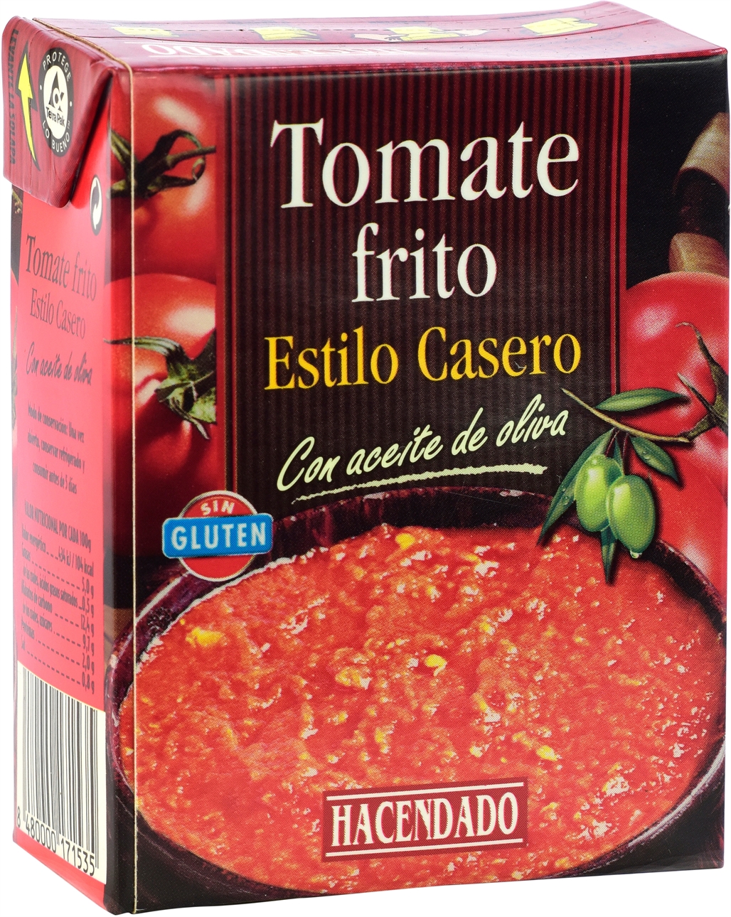 Valor nutricional de HACENDADO (MERCADONA) TOMATE FRITO ESTILO CASERO CON ACEITE DE OLIVA OCU Valor nutricional de HACENDADO (MERCADONA) TOMATE FRITO ESTILO CASERO CON ACEITE DE OLIVA OCU